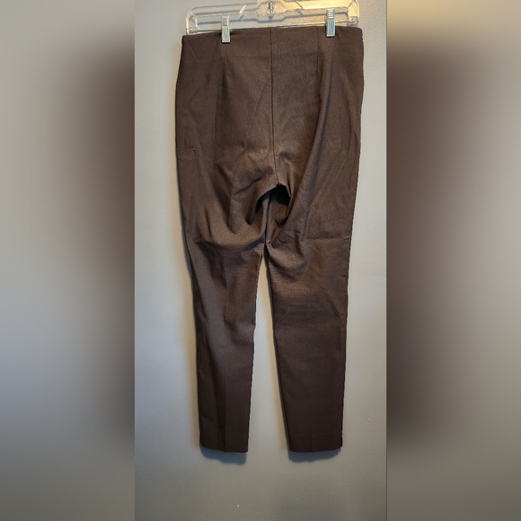 EUC Van Heusen slim pull-on pants textured gray 4 regular - Picture 4 of 4